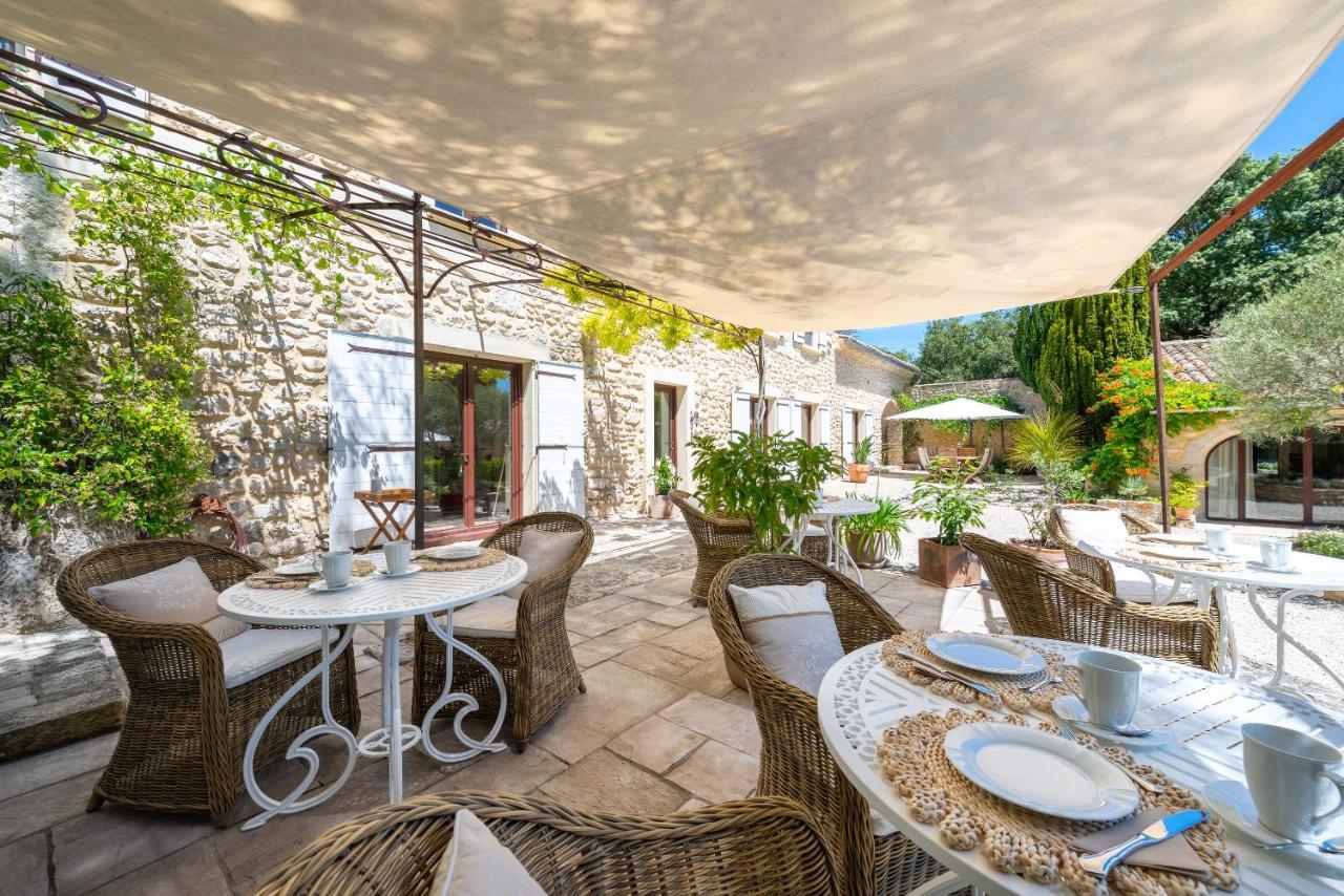 Maison D'Hotes Les Caroubiers Montségur-sur-Lauzon Esterno foto